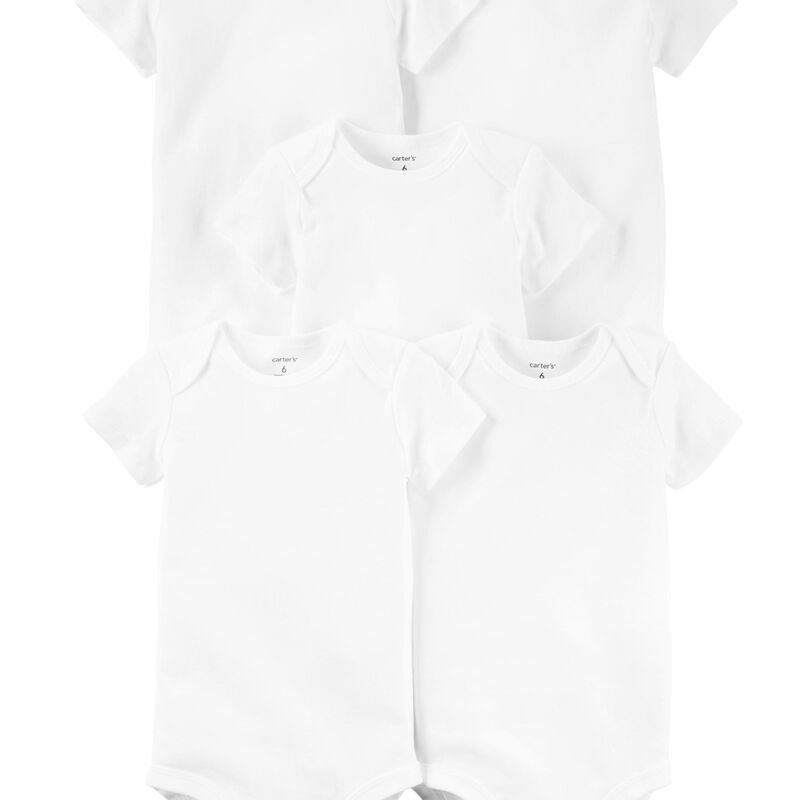 Baby Girls 5-Pack Short-Sleeve Original Bodysuits 9M Carter's