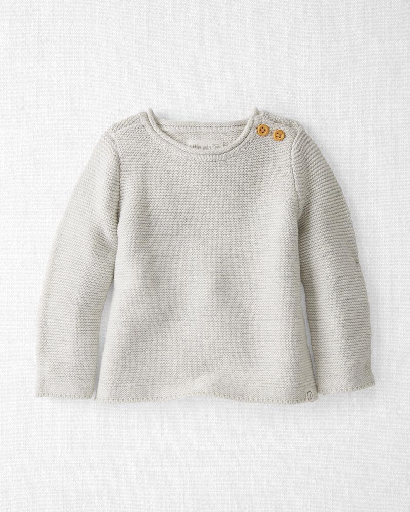 100% Organic Cotton Sweater Set - Baby Girl