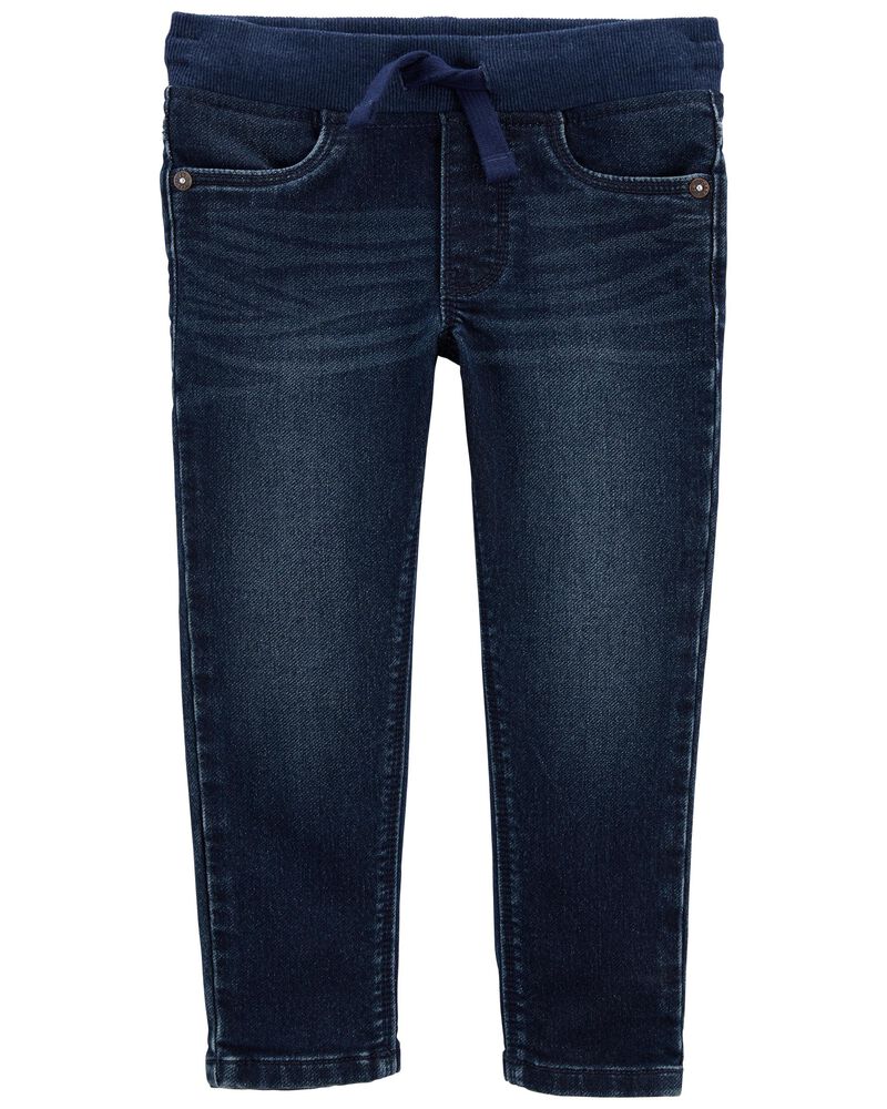 Classic Jeans In Rail Tie True Blue Wash