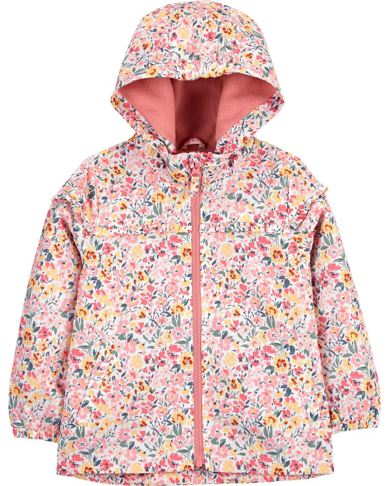 Floral Fleece-Lined Midweight Jacket | carters.com
