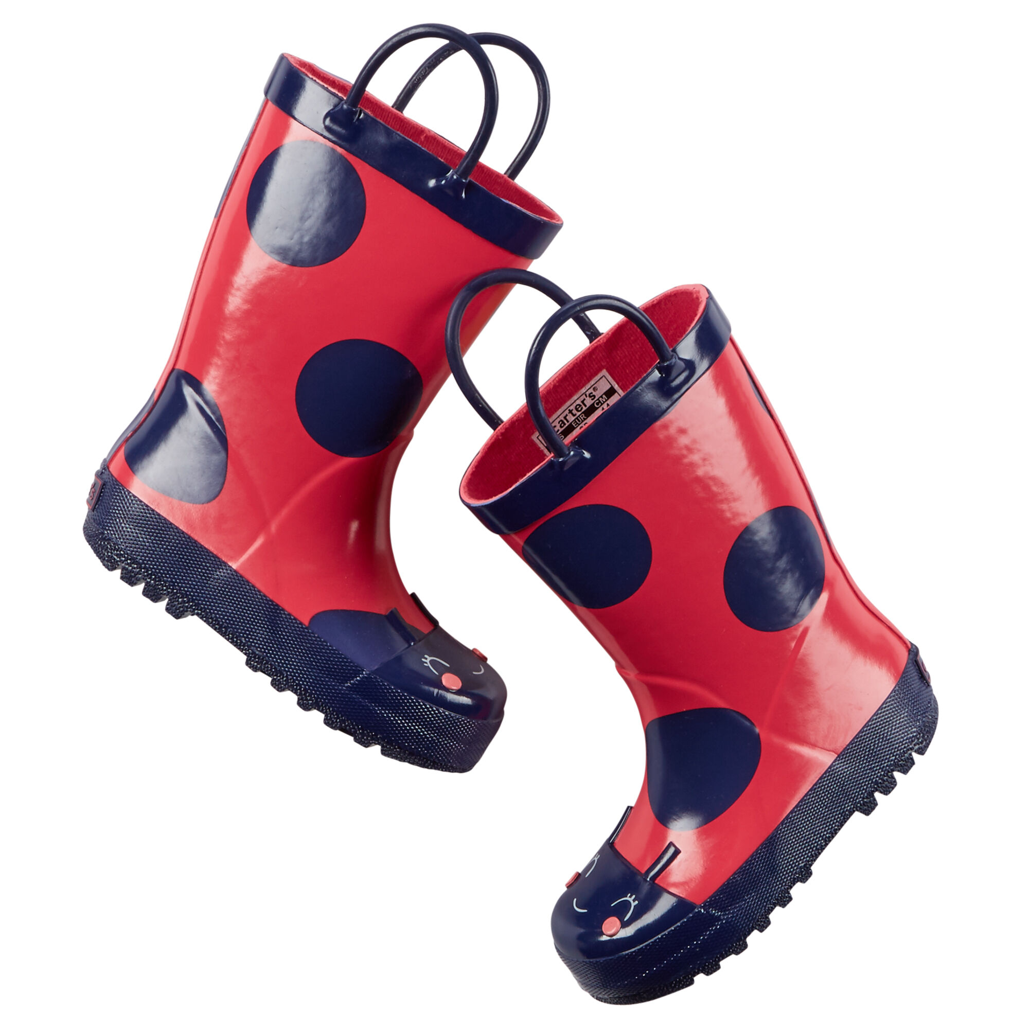 ladybug rain boots
