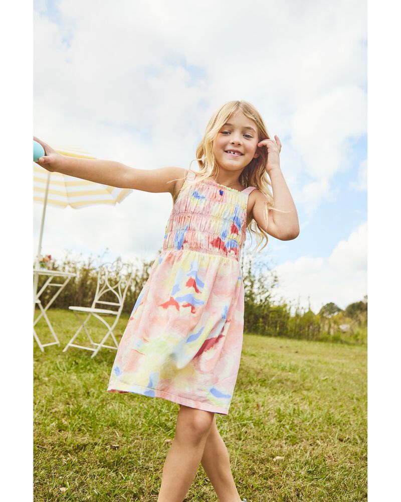 Summer Toddler Girls Dresses Kids clothing Sleeveless Cute Print