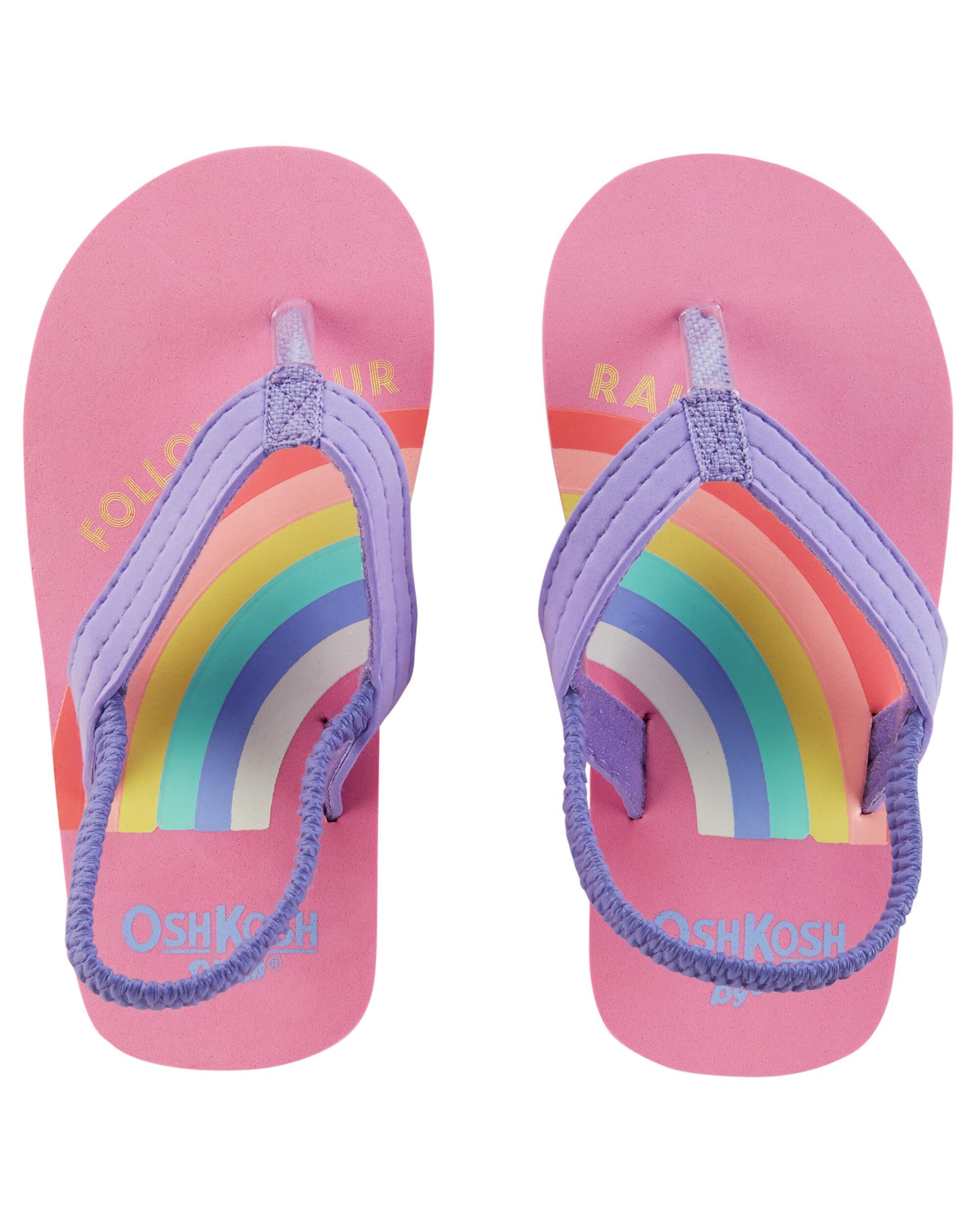 rainbow flip flops canada