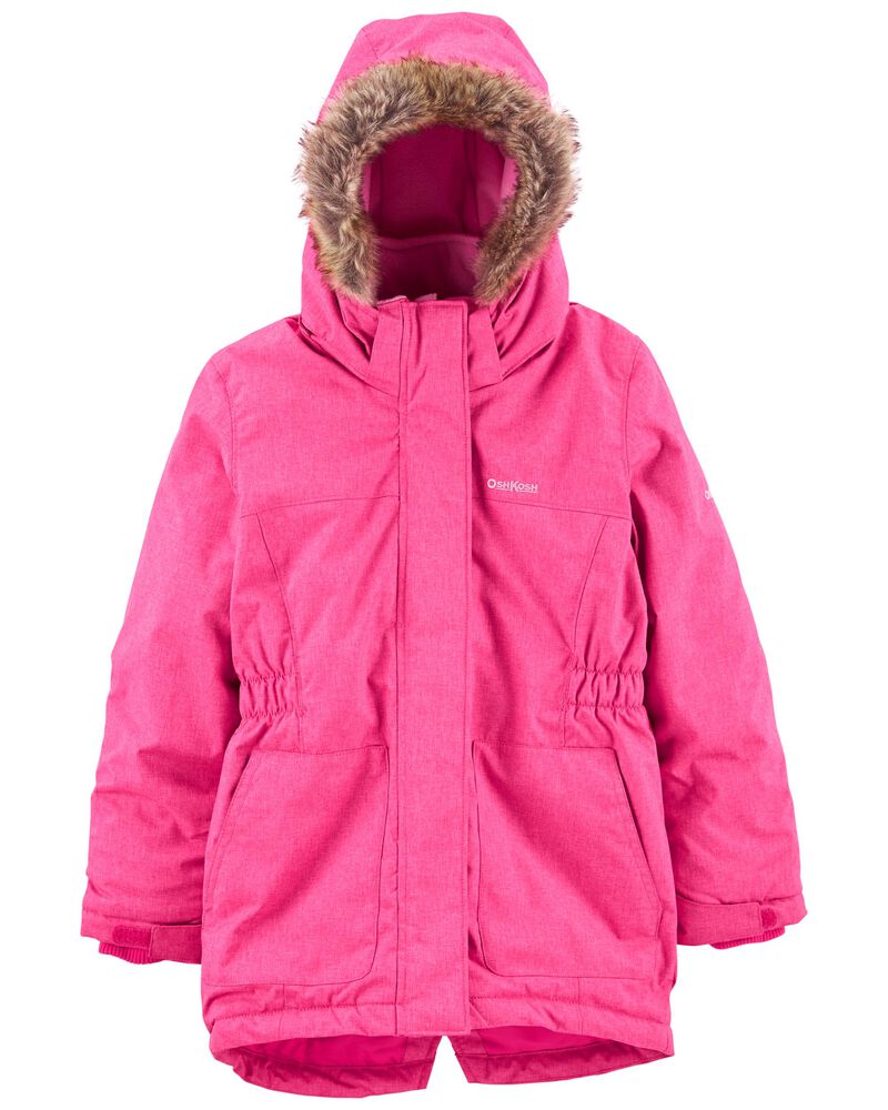 Bebe Women's Lined Parka with Hood