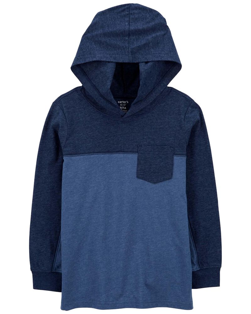  Carters OshKosh Navy French Terry Hoodie 2T: Clothing