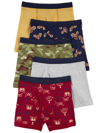 GAP GAPKIDS Boys 2-Pack Classic Briefs Underwear, MULTI-COLOR SIZE S  (X0327H)
