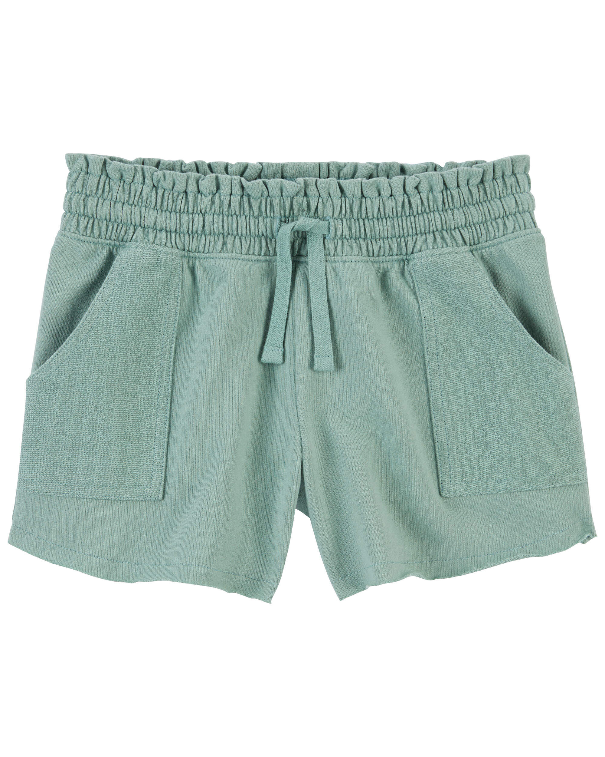 Green PaperBag Twill Shorts | Carter's Oshkosh Canada