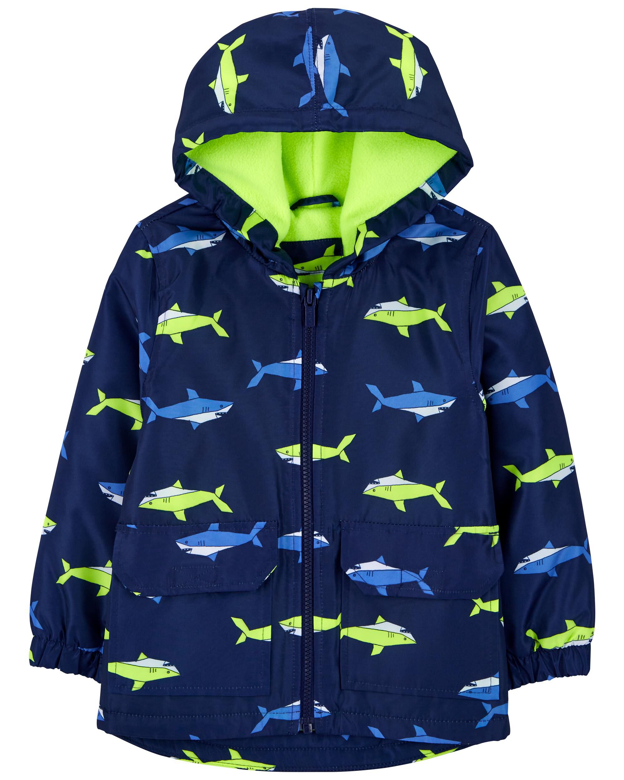 Boys sale shark raincoat