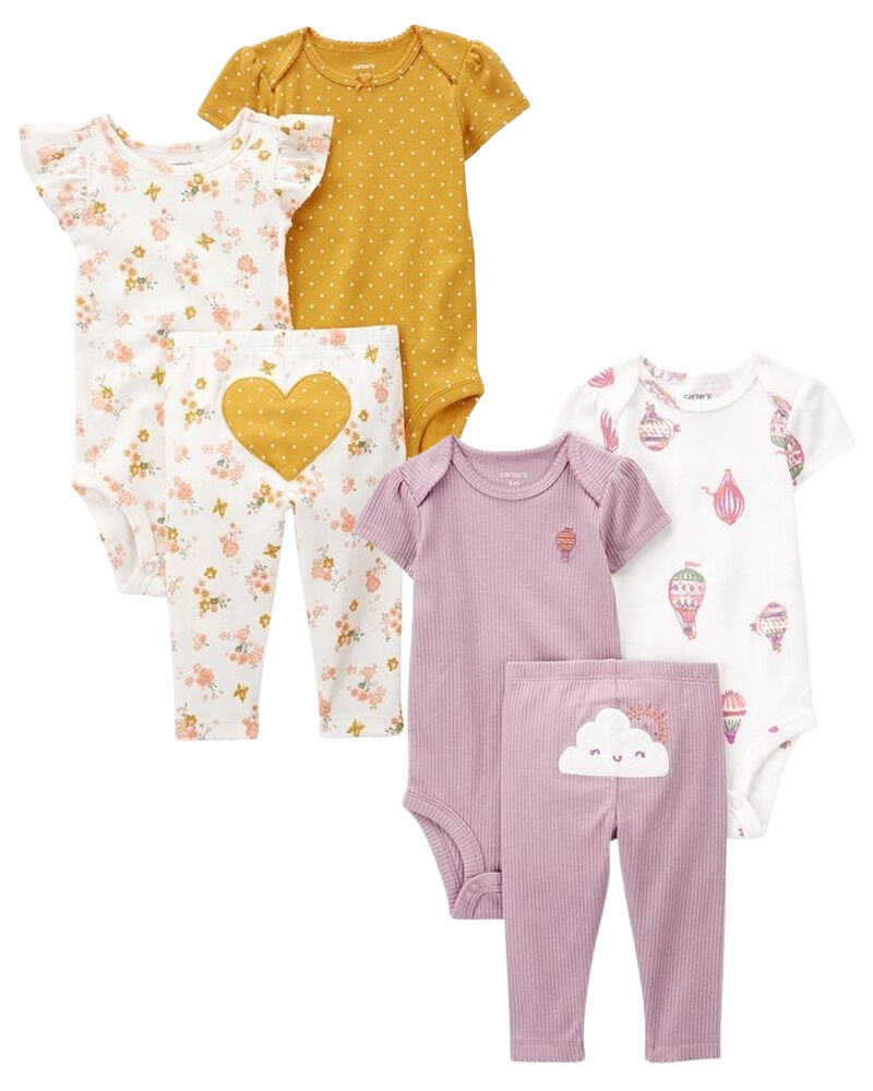 Multi 9-Pack Bodysuits & Pants Set | Carter’s Oshkosh Canada