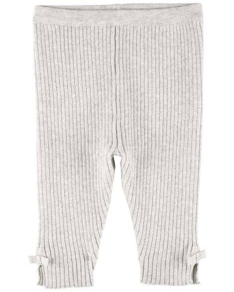 Oatmeal Waffle Knit Drawstring Joggers