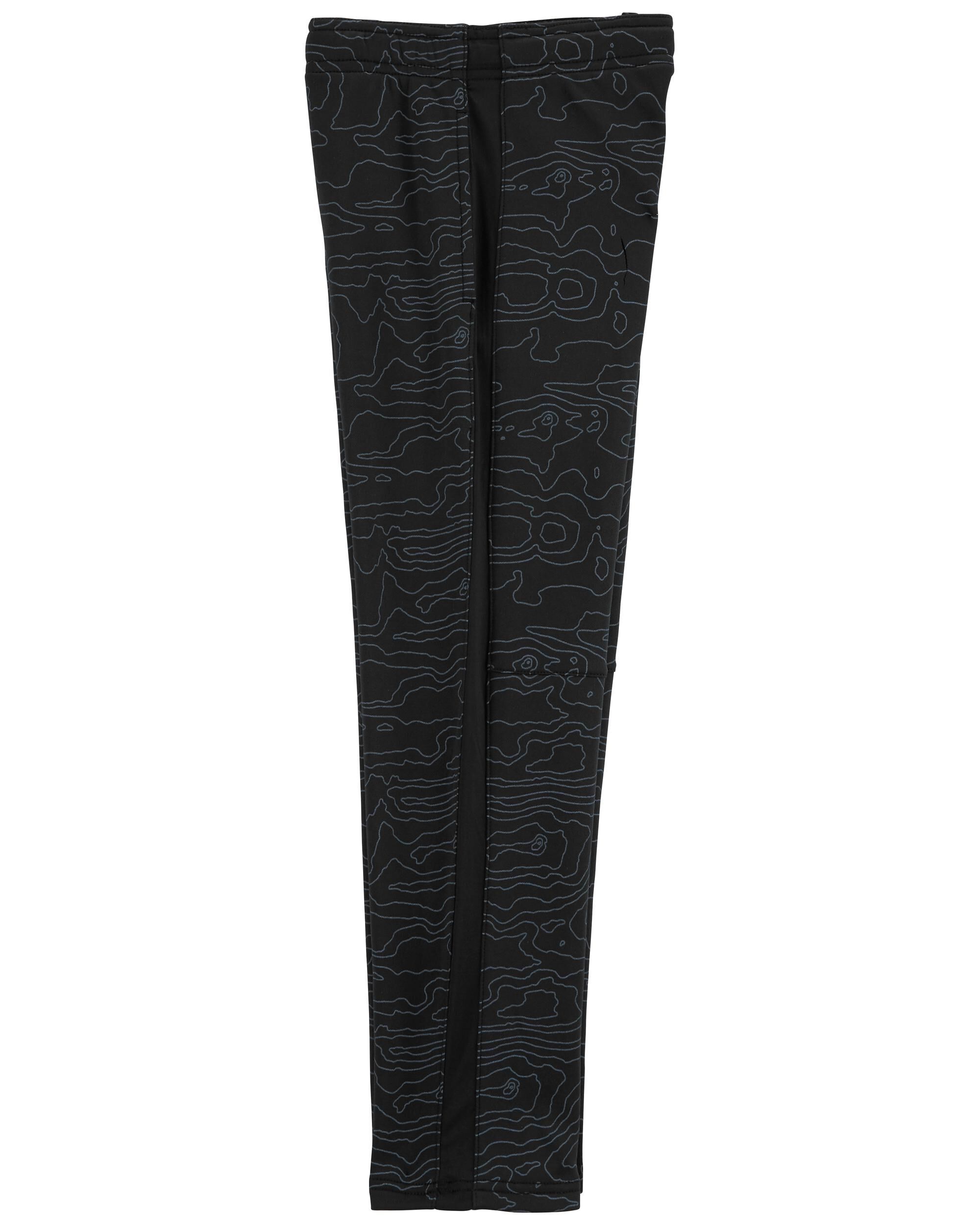 Black Active Pull-On Pants In BeCool™ Fabric | Carter's Oshkosh Canada