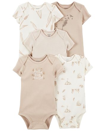 Carter's Baby Boys & Baby Girls 2-Pc. Side Snap Coverall & Socks