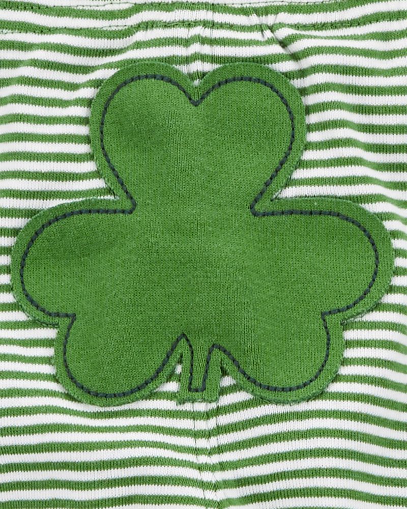 The Electric Mammoth 1 Pair of St. Patrick's Day Shamrock Clover