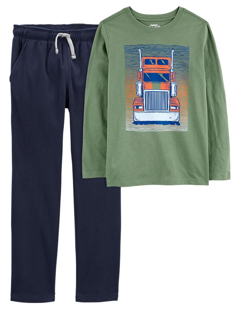 Men's 2-Pack Ultra Comfy Fit Micro Fleece Pajama Pants (2 pcs Set)