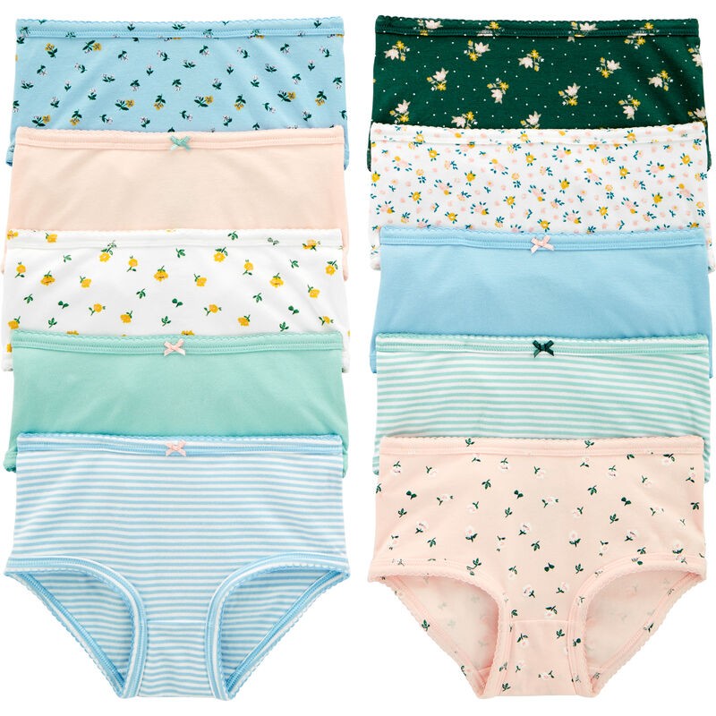 Carters Girls Toddler 3 Pack Girls Underwear (6-6x, Love and - Import It All