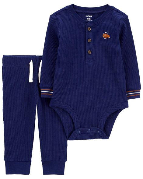 Carter's Infant Boy's Construction Bodysuit and Pant Set - 1P334310-6M