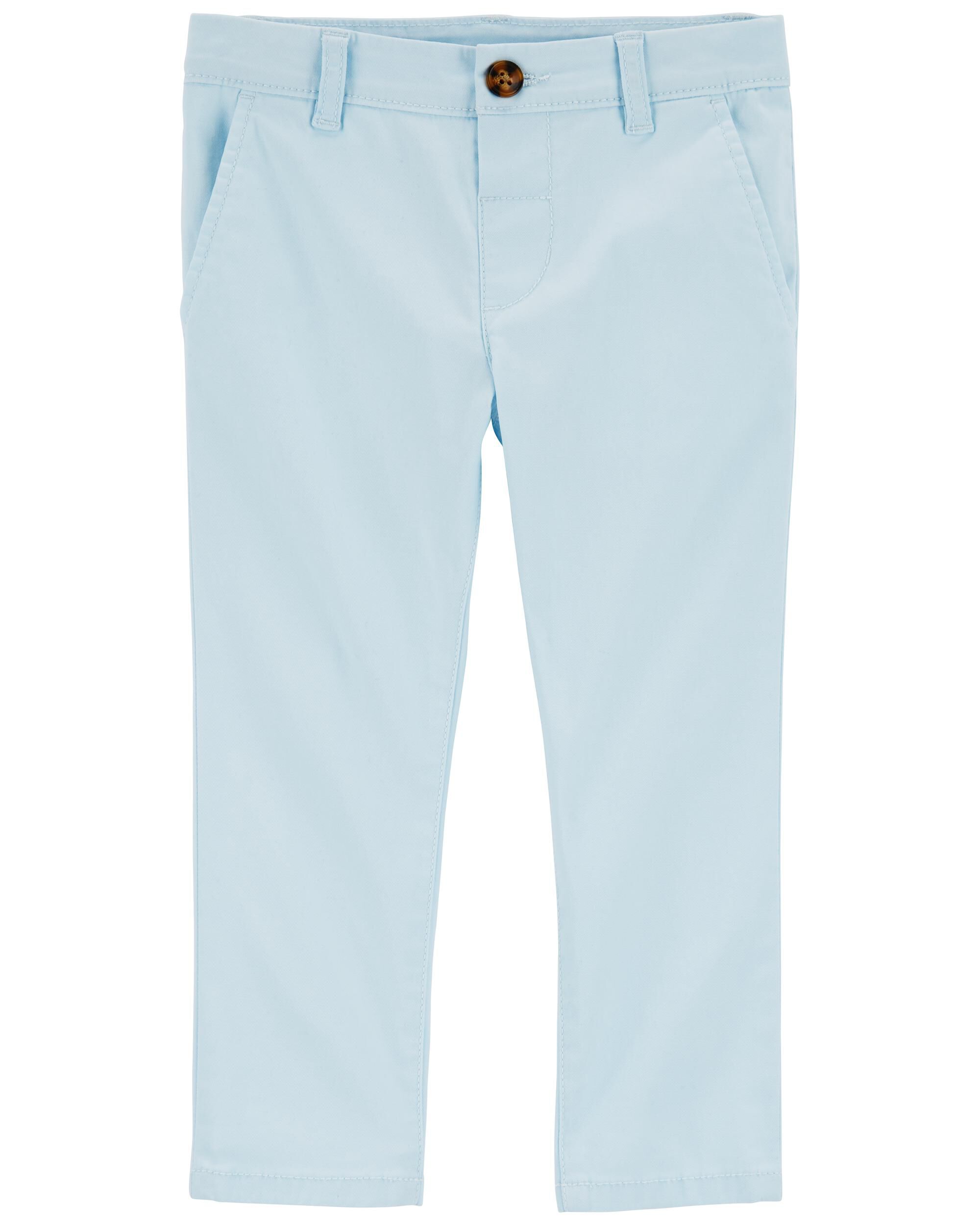 Blue Flat-Front Pants | Carter's Oshkosh Canada