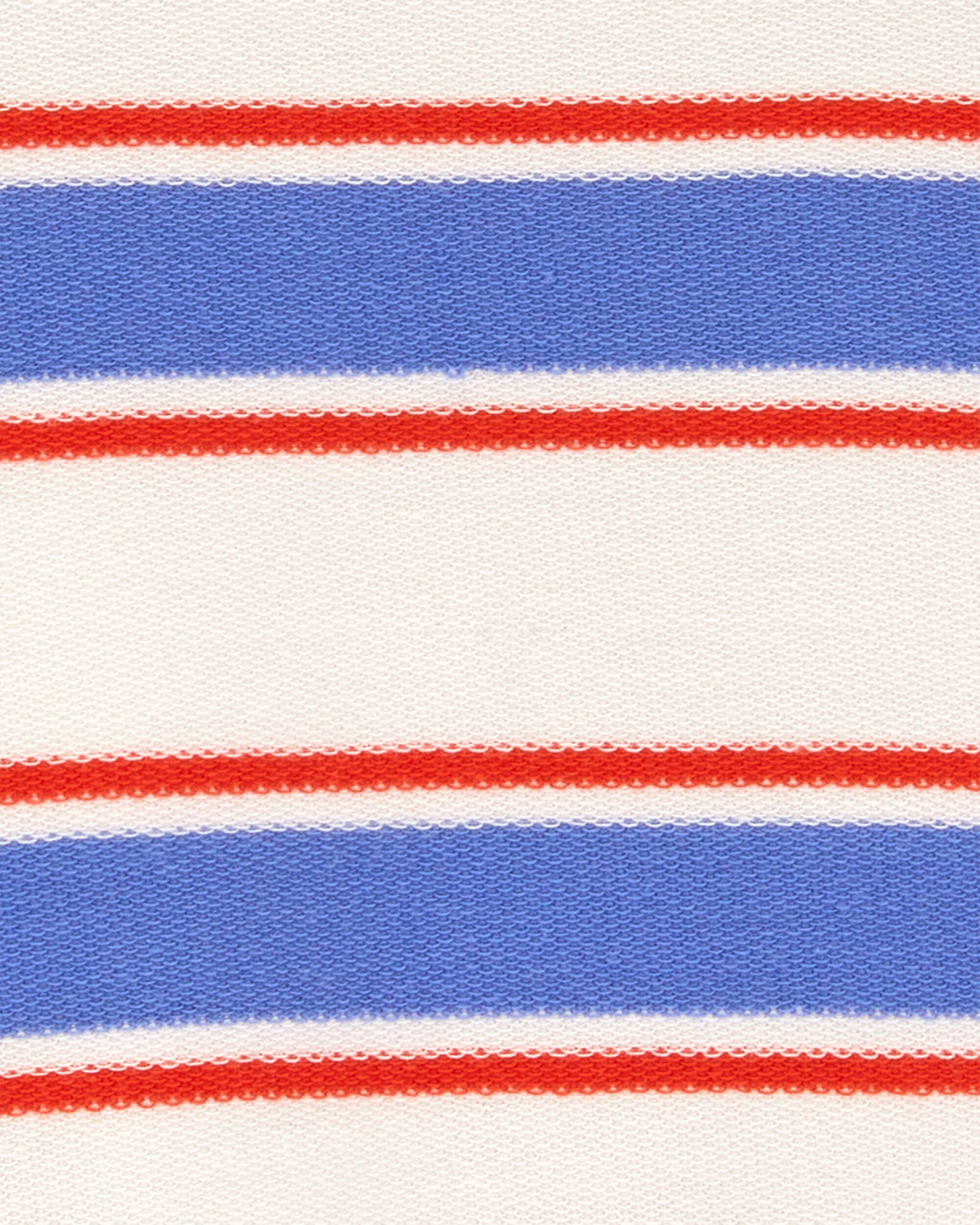 Blue Toddler 2-Piece Striped Tee & Canvas Short Set | Carter's 