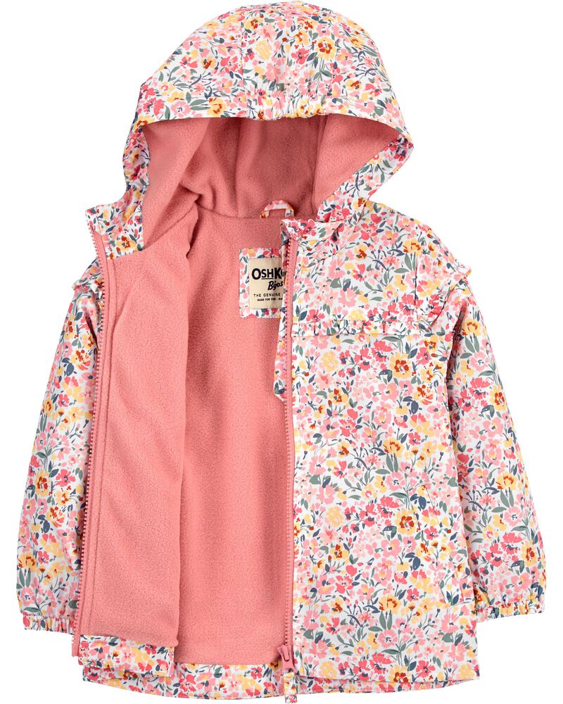 Floral Fleece-Lined Midweight Jacket | carters.com
