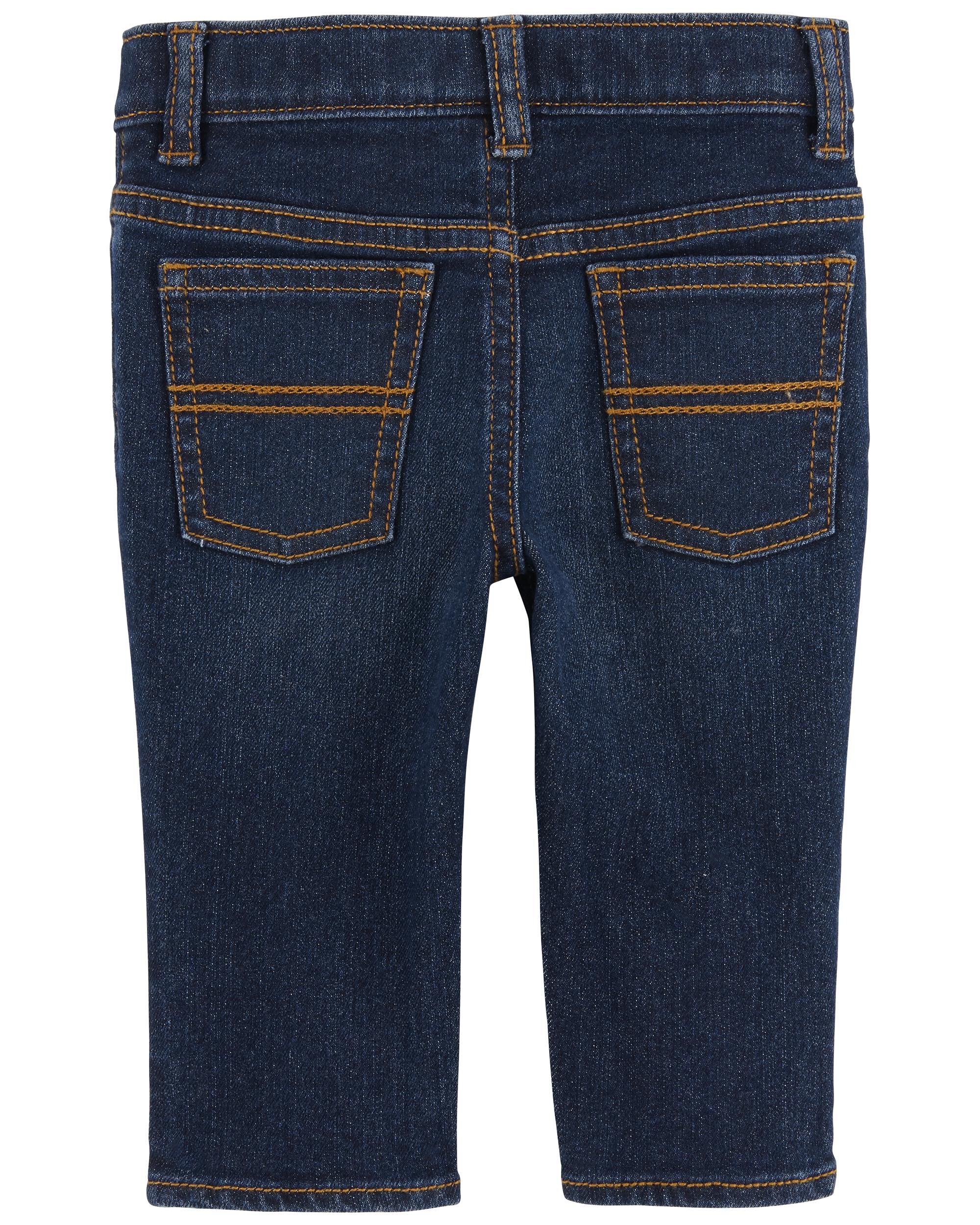 5-Pocket Straight Jeans