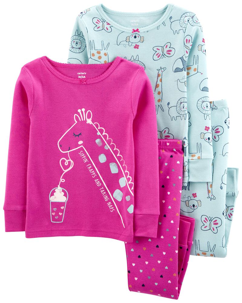 Carters Kids' 4-piece Pajamas