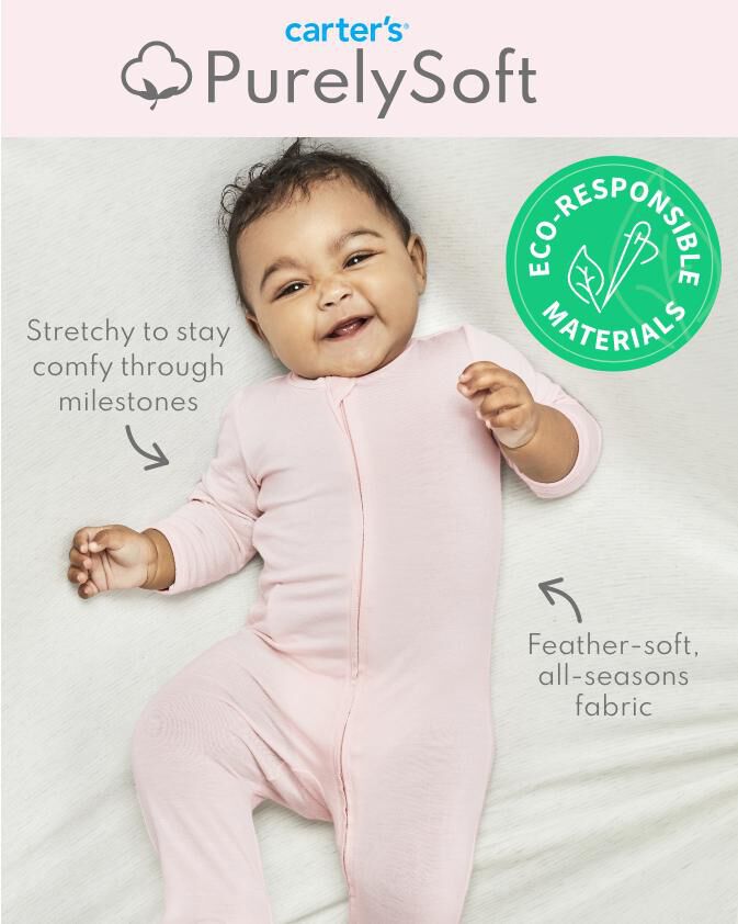 Zip-Up PurelySoft Sleeper Pyjamas