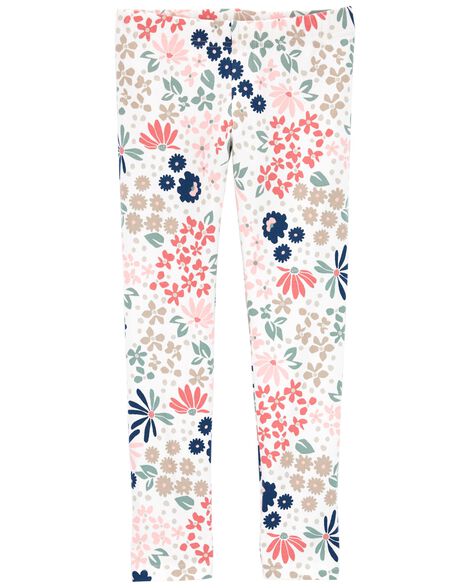 LEG-Z {Whoopsy Daisy} Black Floral Leggings EXTENDED PLUS SIZE 3X