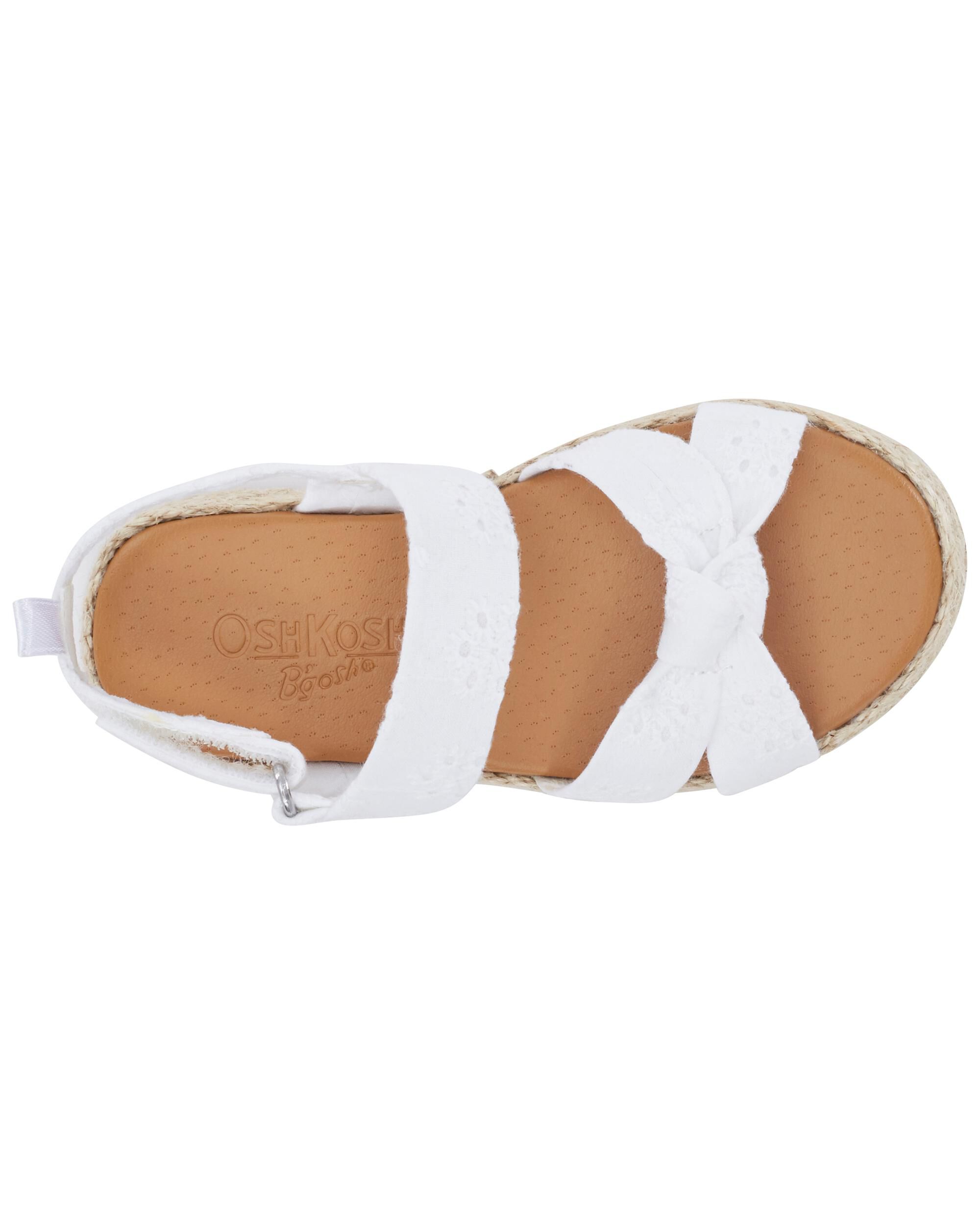 Infant white sandals 2024 size 4