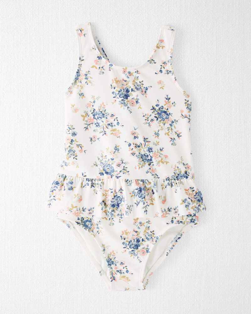Printed 1 Piece Swimsuit (Toddler + Little Girl)