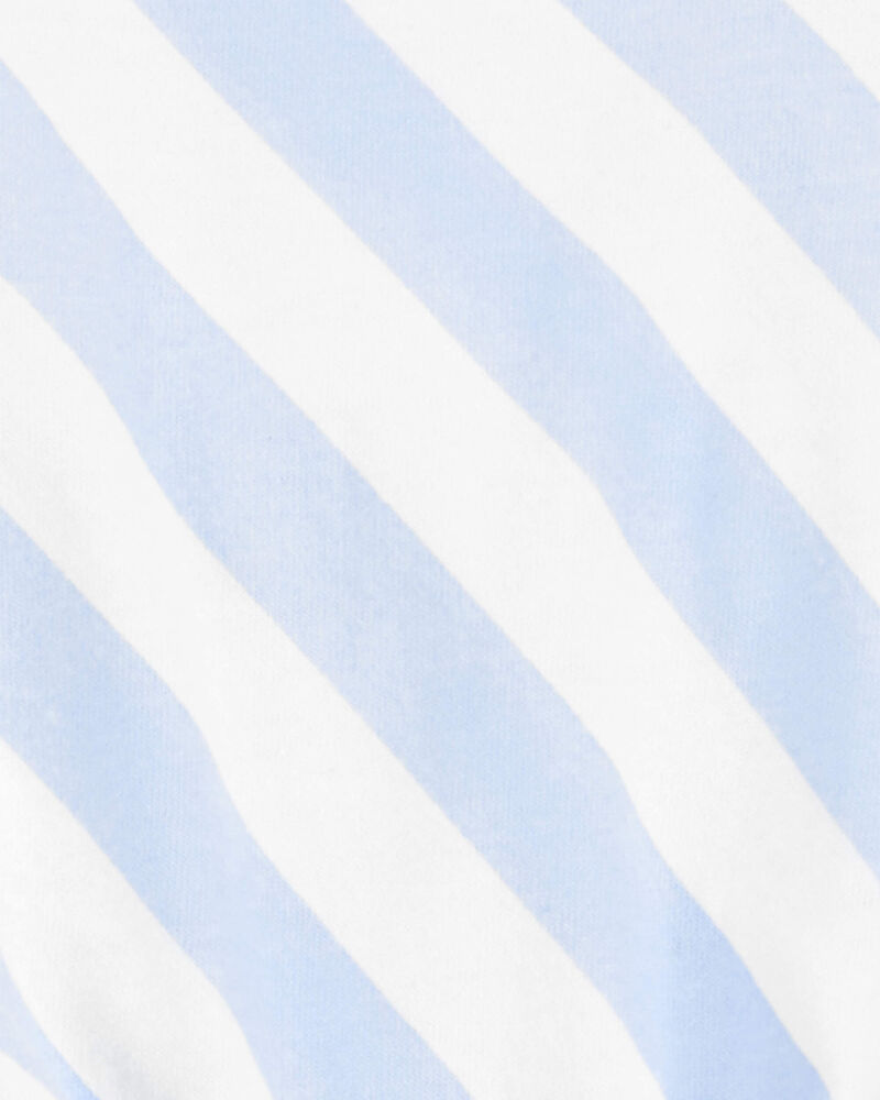 Women's Sason (Like Shein) 4XL Blue Camel White Striped Color