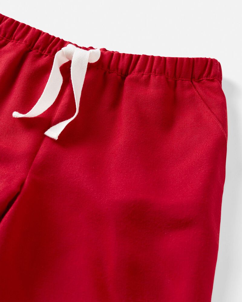 Perfect Red Recycled Button-Front Pyjamas Set