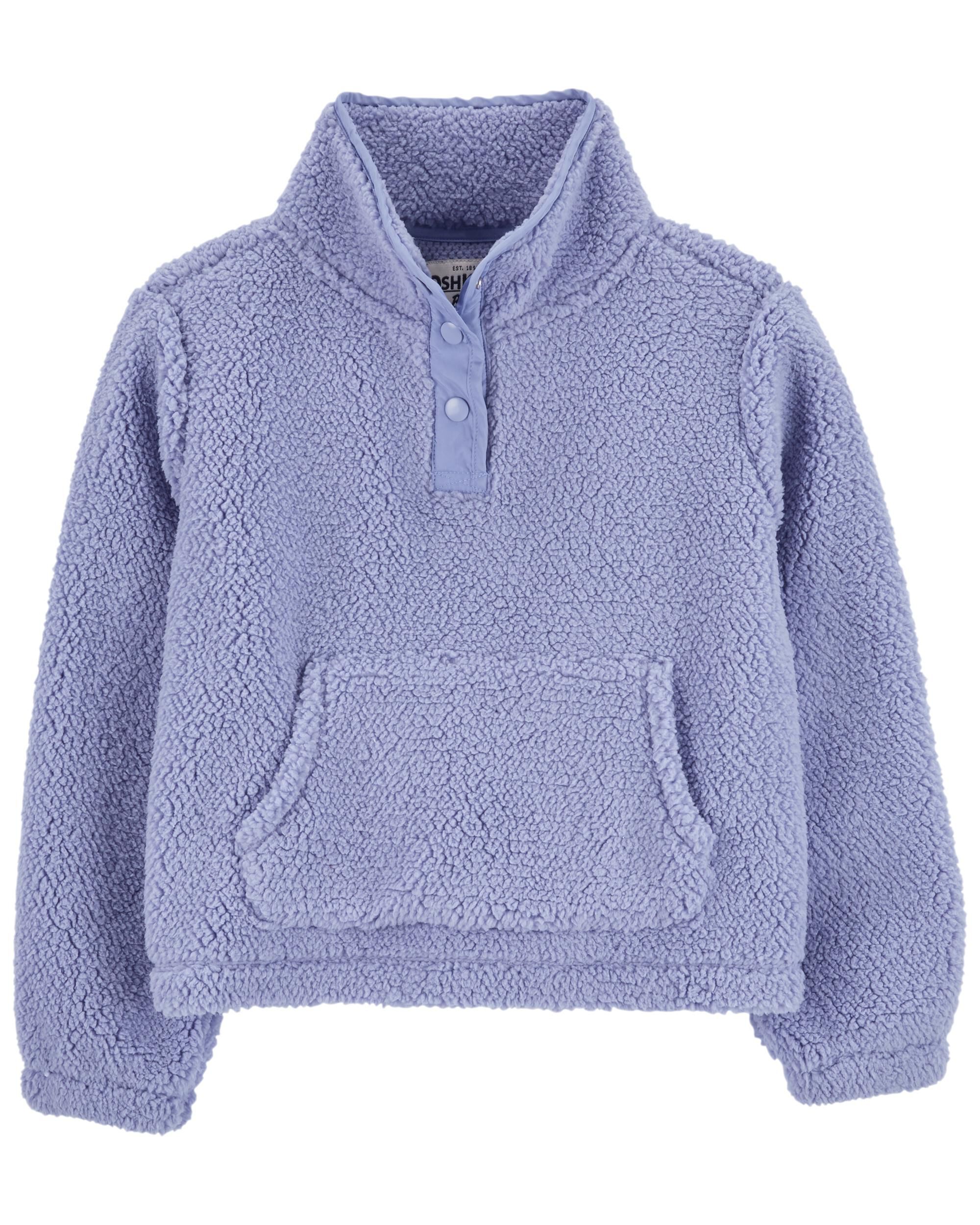 Sherpa pullover 2025 for toddlers