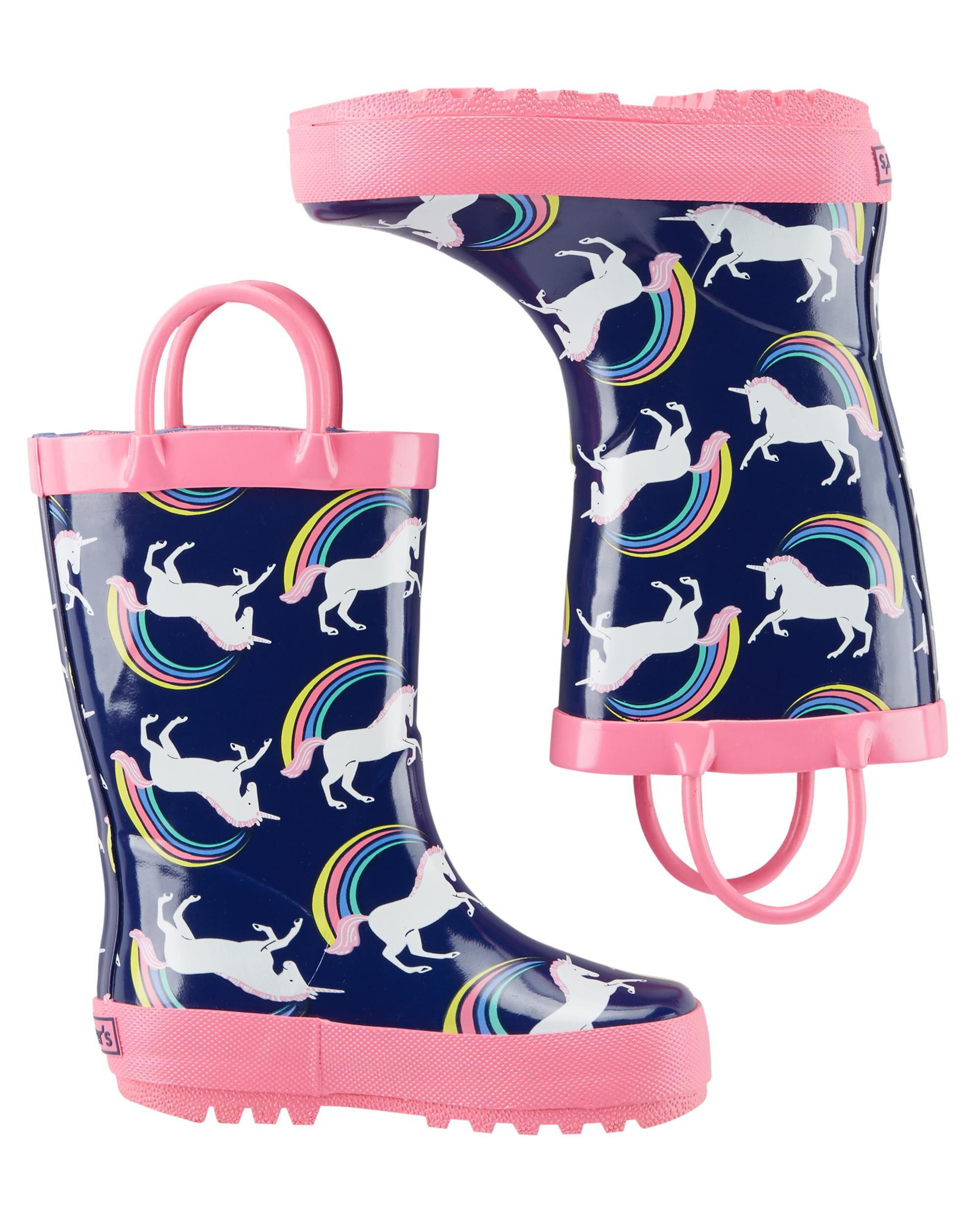 unicorn rain boots