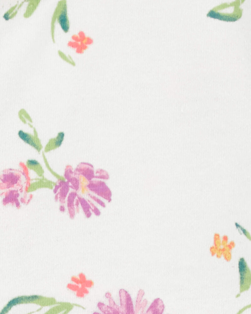 Pointelle Knit Fabric Mini Floral Pattern 1 Yard -  Canada