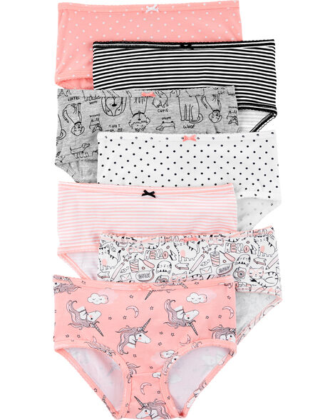 Gymboree Girls Panties XS 4 Underwear 3 pair Panty Pack NWT Bonjour Hearts  Cats