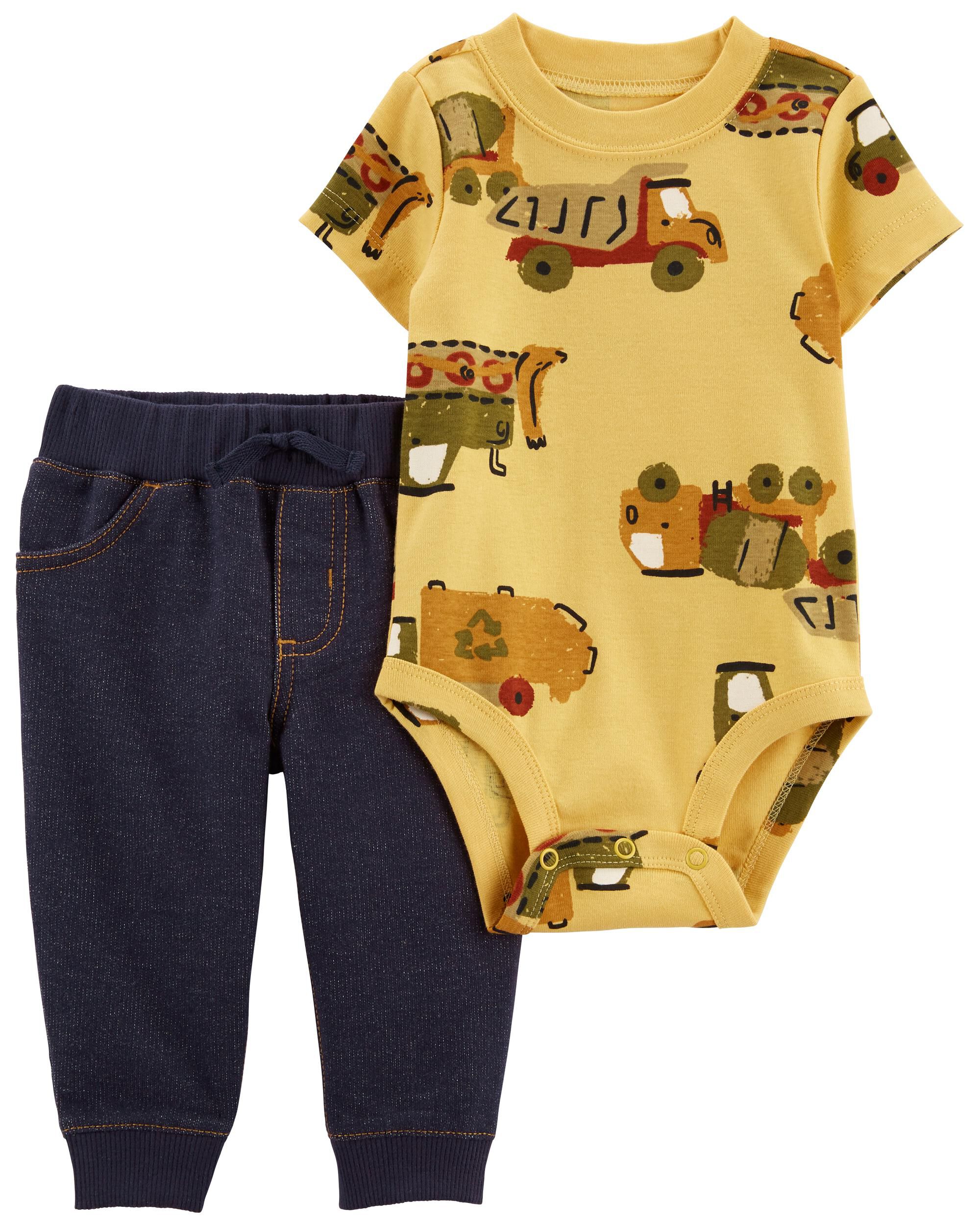 Baby boy cheap construction clothes