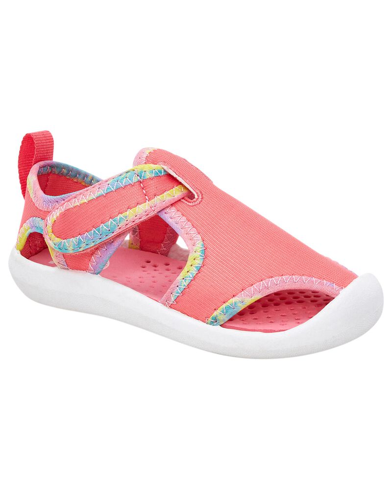 NEW Osh Kosh B'gosh Carters Slip On Closed Bump Toe & Heel Sandal Water  Shoes 