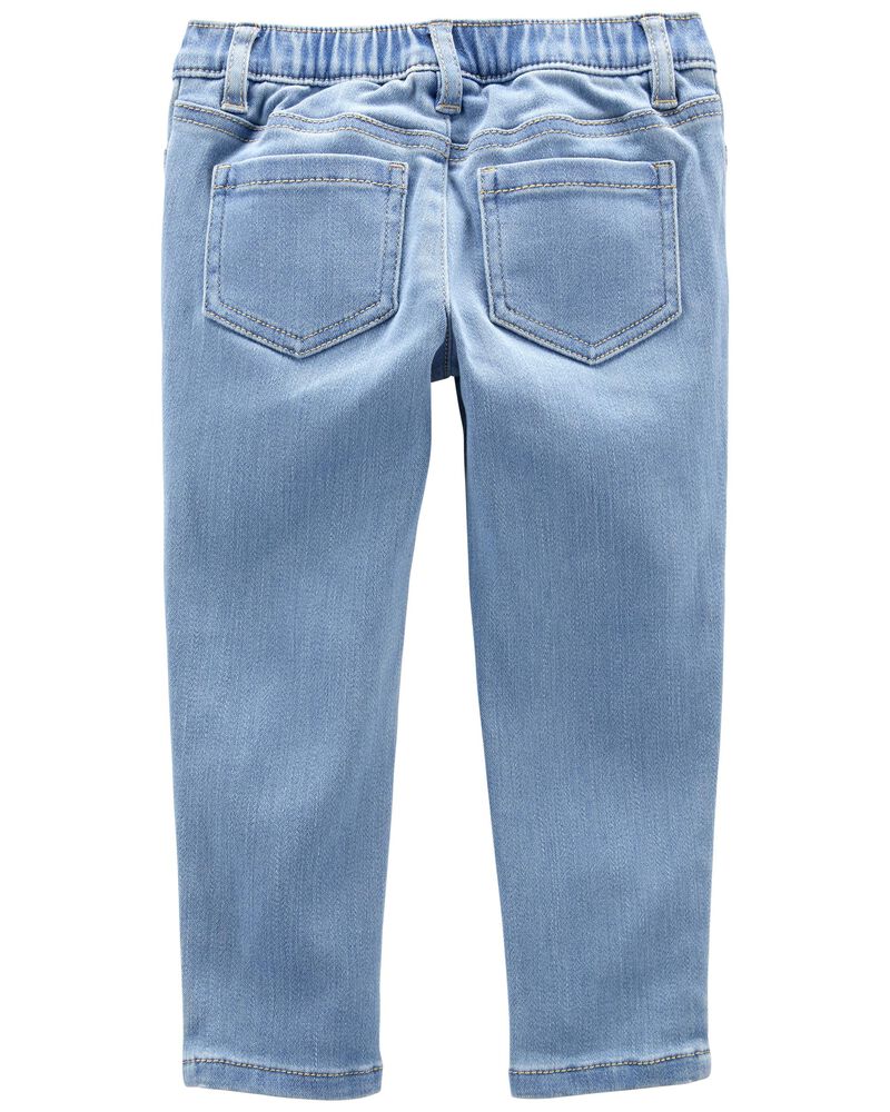 Denim Jeggings - Light denim blue - Kids