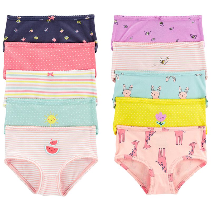 Carter's Toddler Girls 7 Pack Brief Panty, Color: Multi - JCPenney