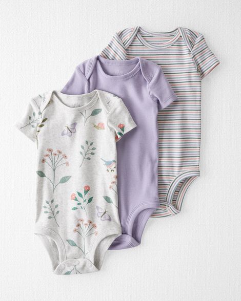 NKOOGH Side Snap Bodysuit Baby 18 Month Zip Up Romper Children