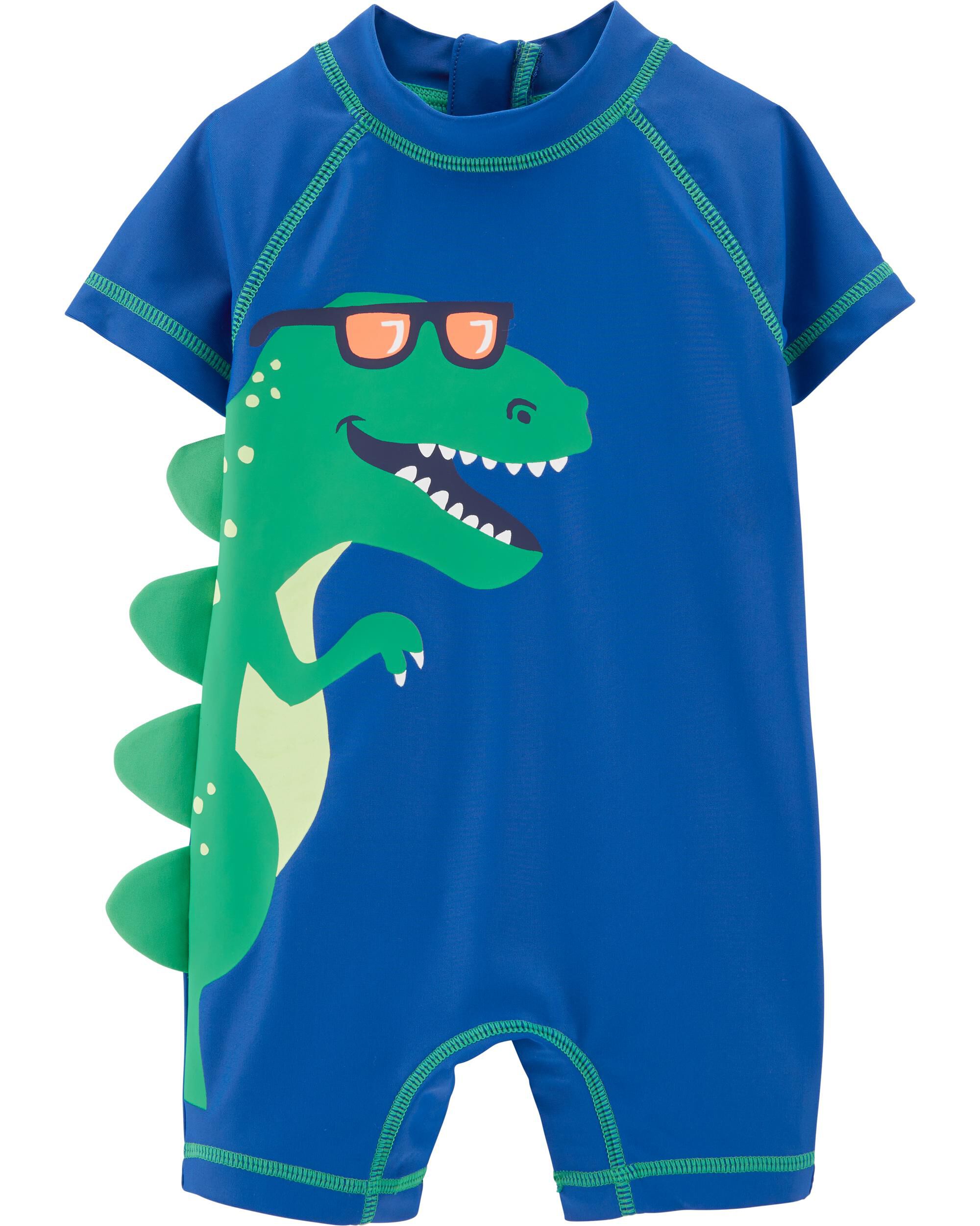 carter's dinosaur swimsuit