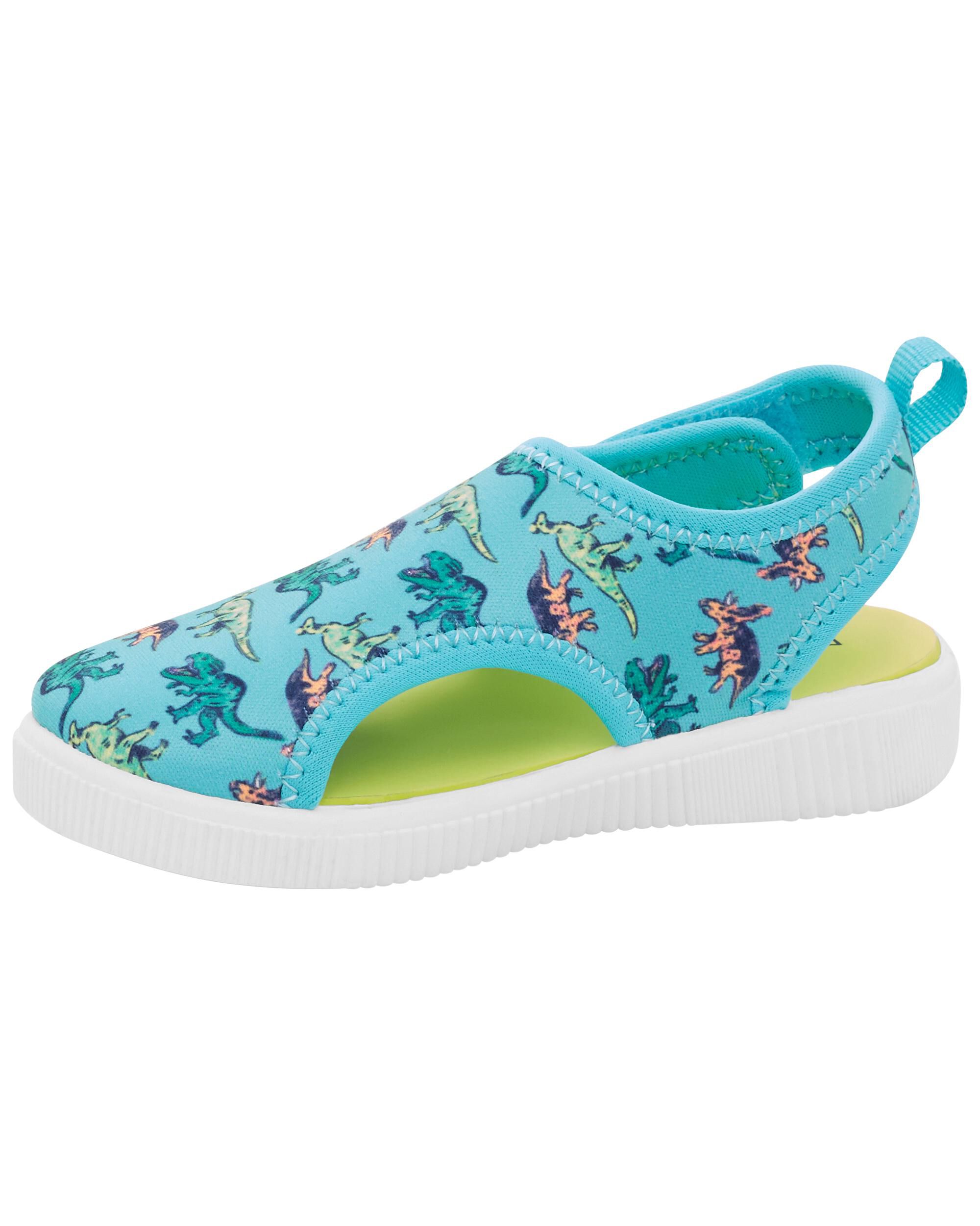 Carters dinosaur cheap water shoes