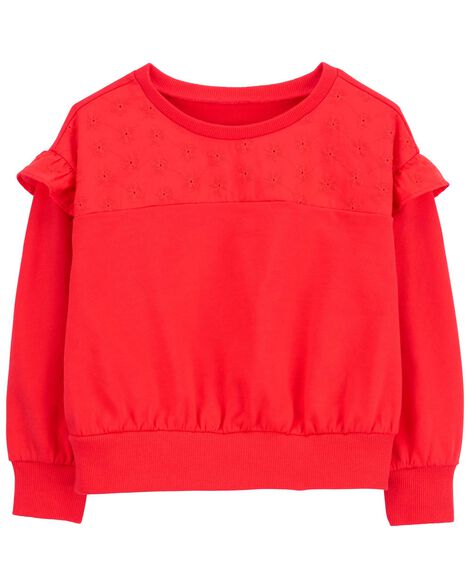Pink Bunny Pullover Sweatshirt