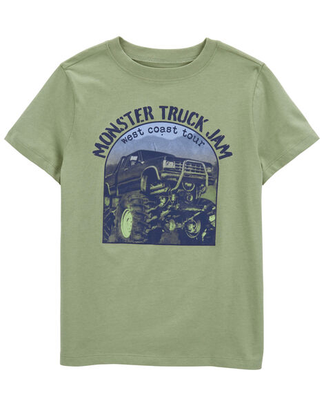 Carter's Toddler Boys Cotton Monster Truck T-Shirt - Macy's