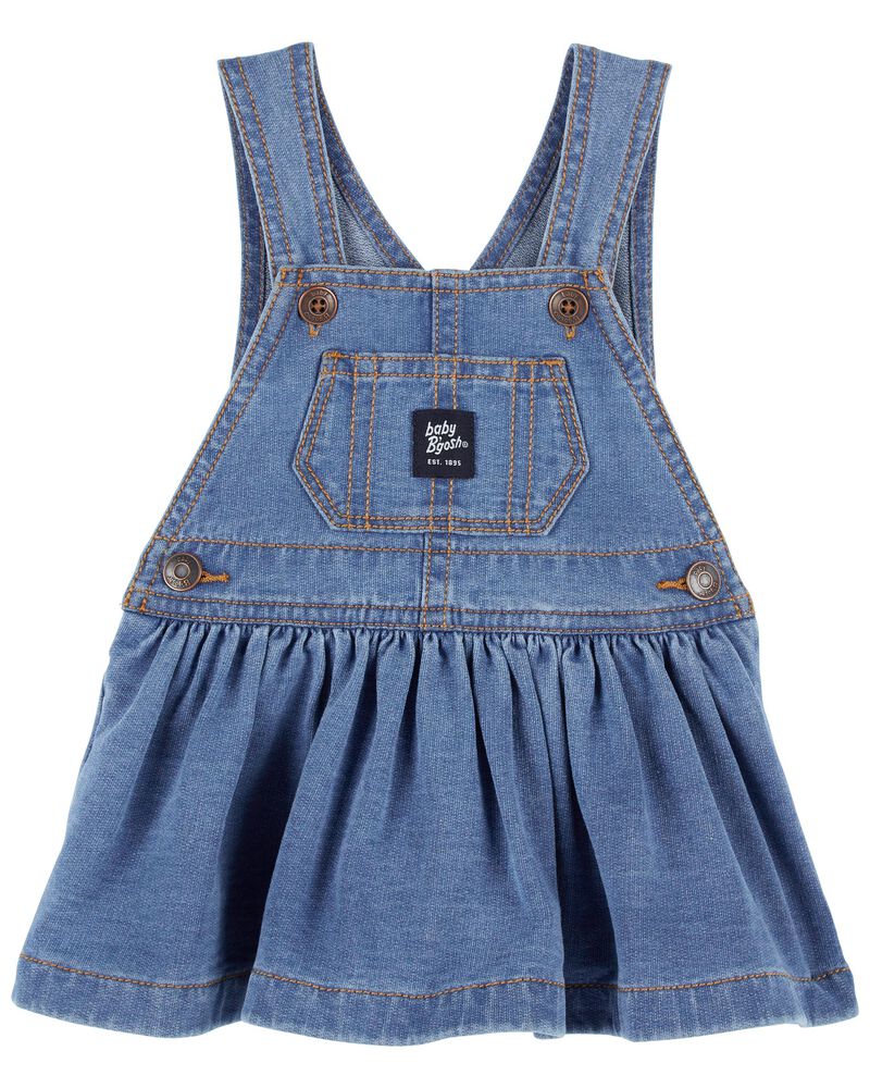 Off the Shoulder Jean Jumpsuit Girls Kids Clothing – TheMoiRe