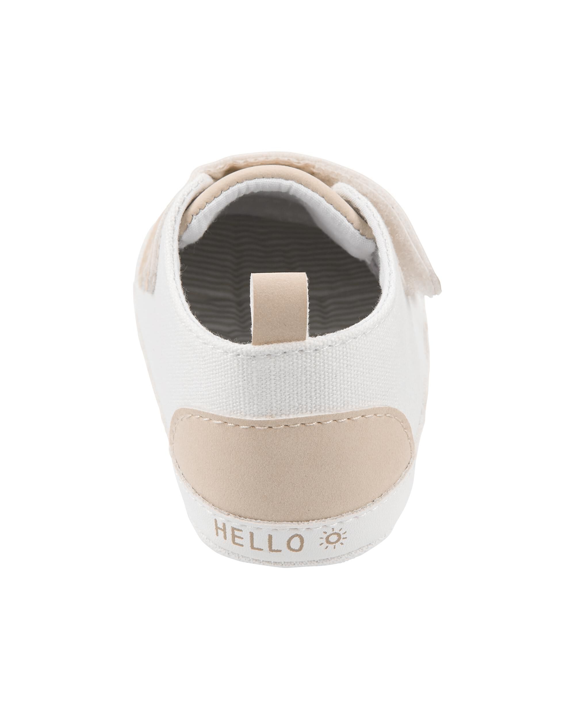 White Baby Slip-On Sneakers | Carter's Oshkosh Canada