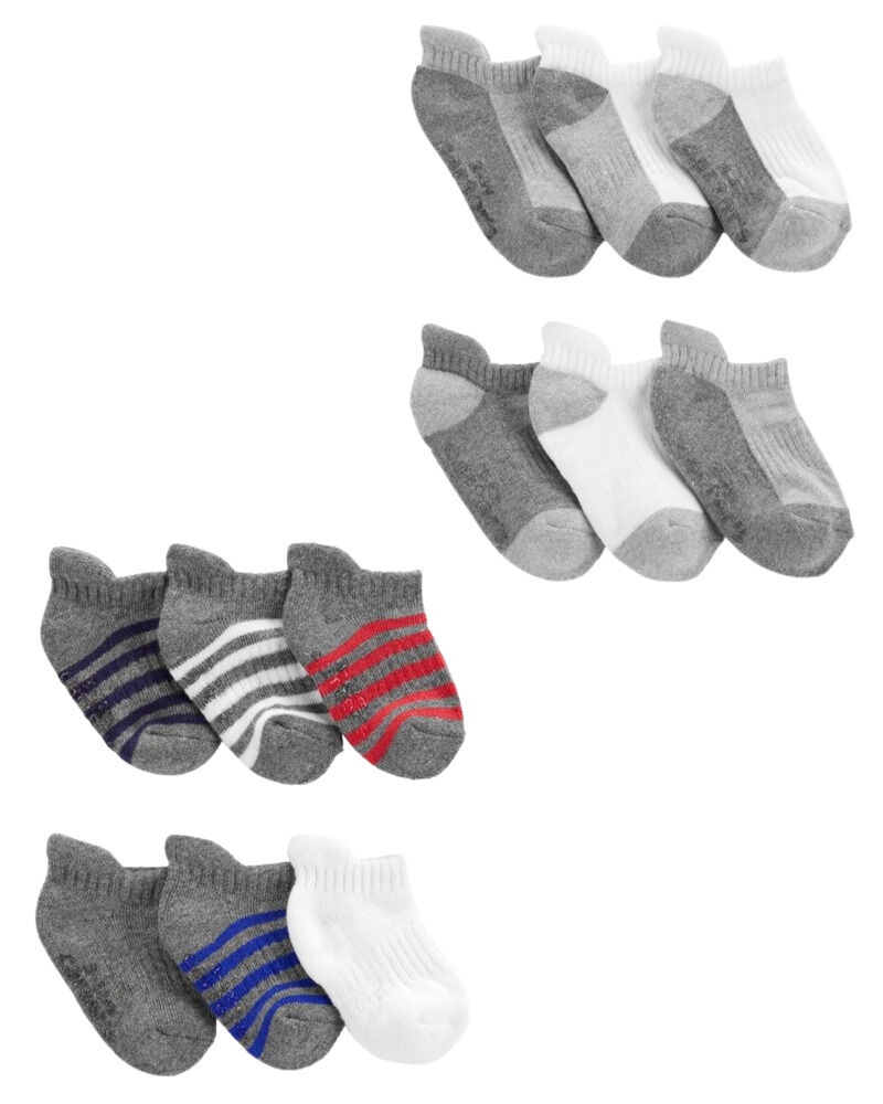 Kids Multicolor Loafer Socks ( 3-5 Years ) - Pack of 4 – BONJOUR