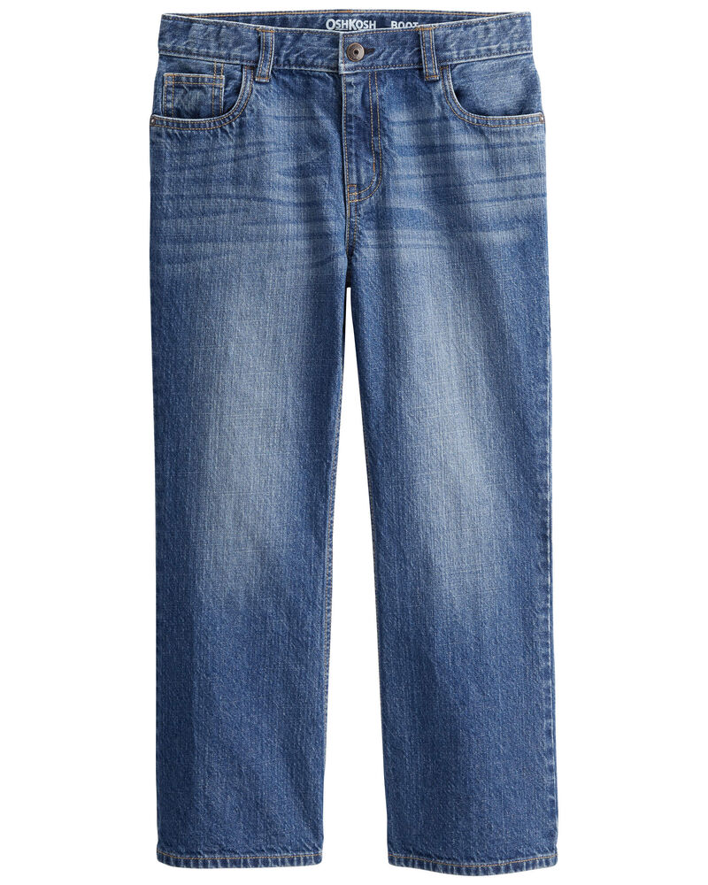 Classic Jeans In Rail Tie True Blue Wash