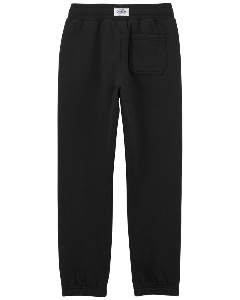 Black Relaxed Fit Pull-On Joggers | carters.com