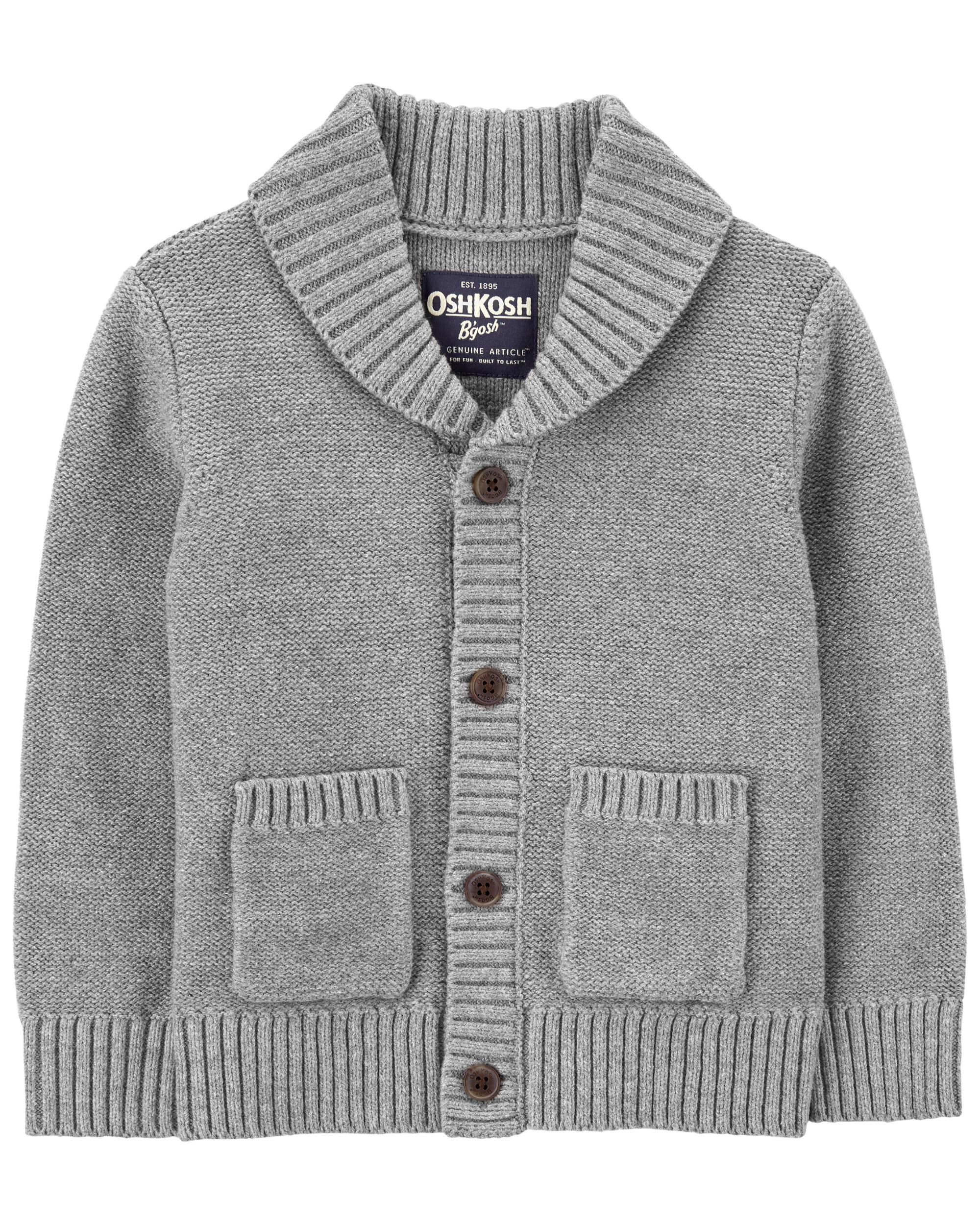 Kids discount gray cardigan